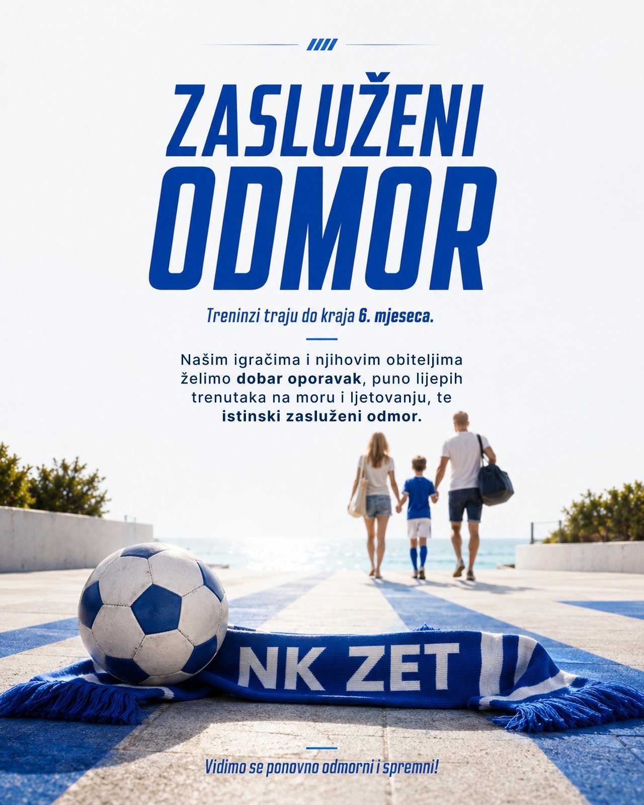 NK ZET ljetna pauza - gotovi treninzi
